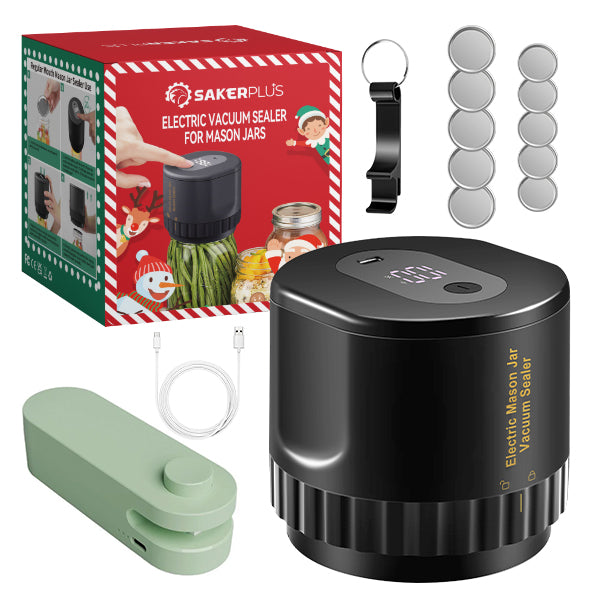 Efficient Food Saver -  Electric Vacuum Sealer For Mason Jars